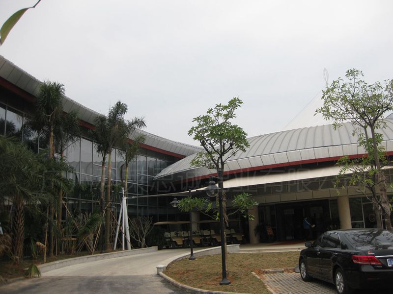 aluminum veneer curtain wall