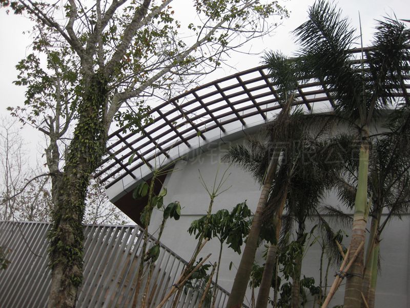 aluminum veneer curtain wall