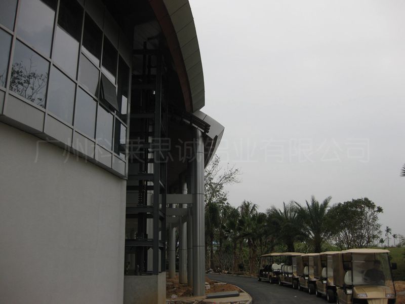 aluminum veneer curtain wall