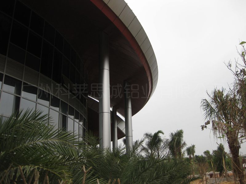aluminum veneer curtain wall