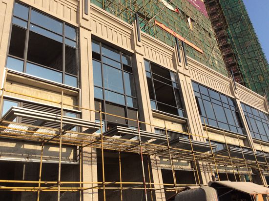 Stone honeycomb panel curtain wall