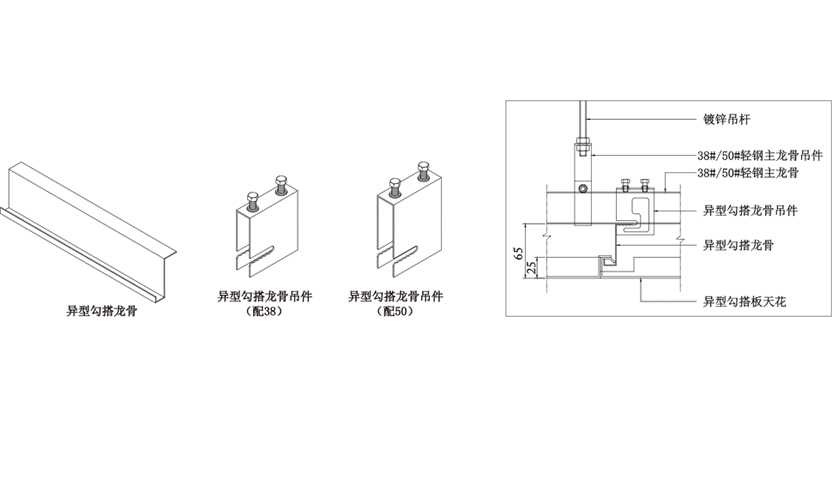 Installation Drawing of Special-shaped Plate