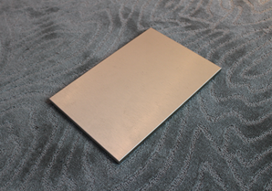 Anodized aluminum honeycomb panel