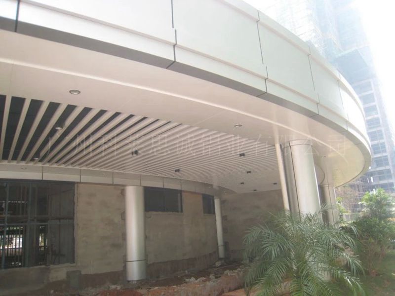 curtain wall aluminum veneer