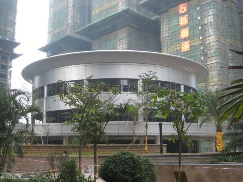 curtain wall aluminum veneer