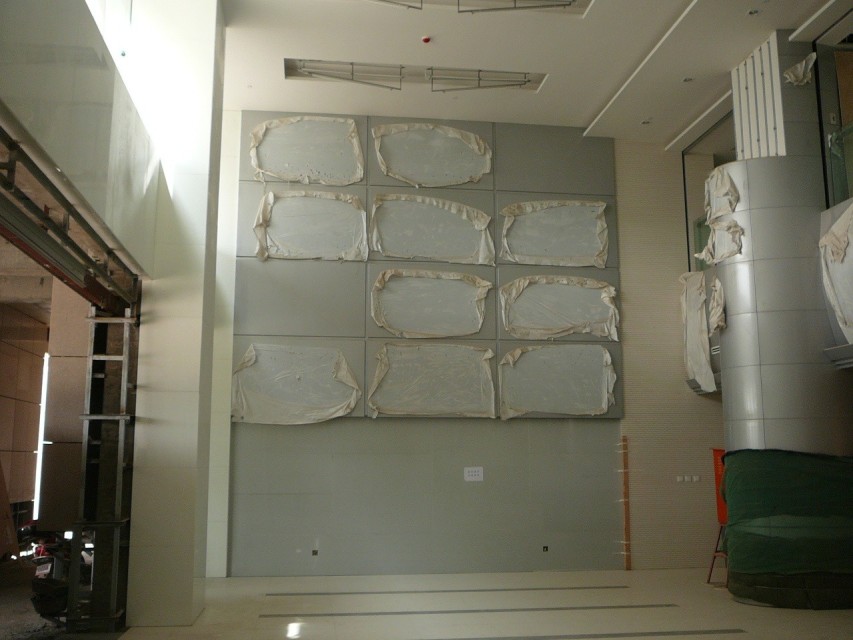Punched aluminum veneer
