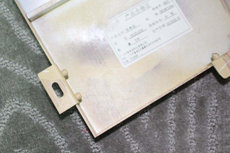 wood grain aluminum veneer