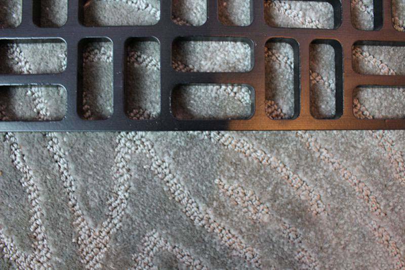 Hollow art carved plate