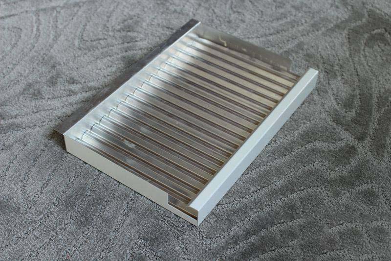Hook up corrugated composite board