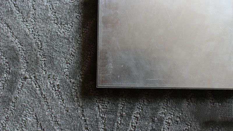 Punched acoustic panel
