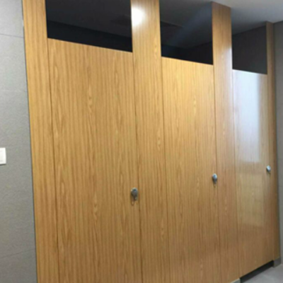 Honeycomb aluminum plate toilet partition