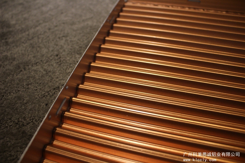Anodized Aluminum Corrugated Board