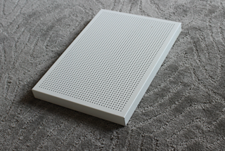 Perforated sound-absorbing aluminum honeycomb panel